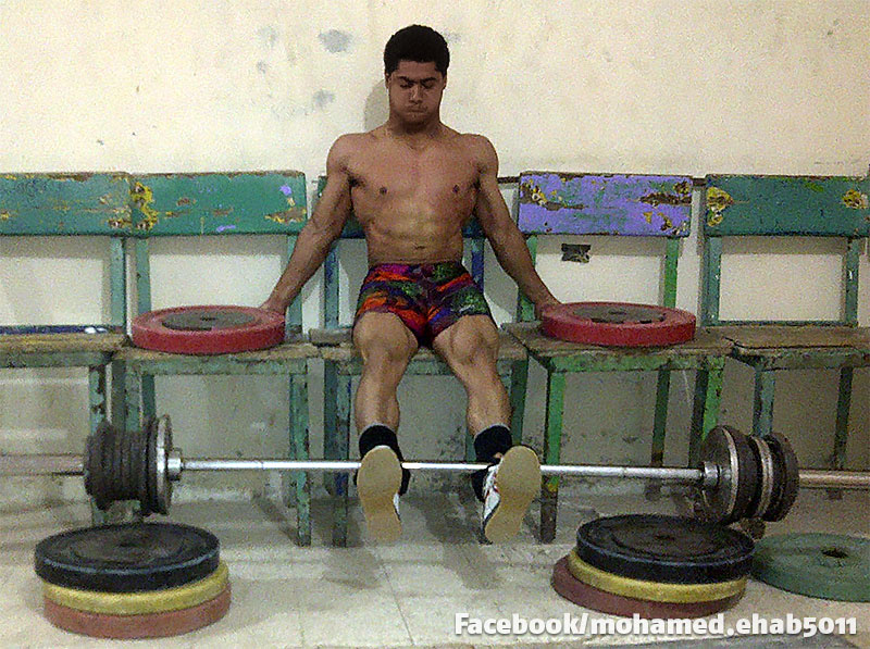 Mohamed Ehab Isometric Leg Extension