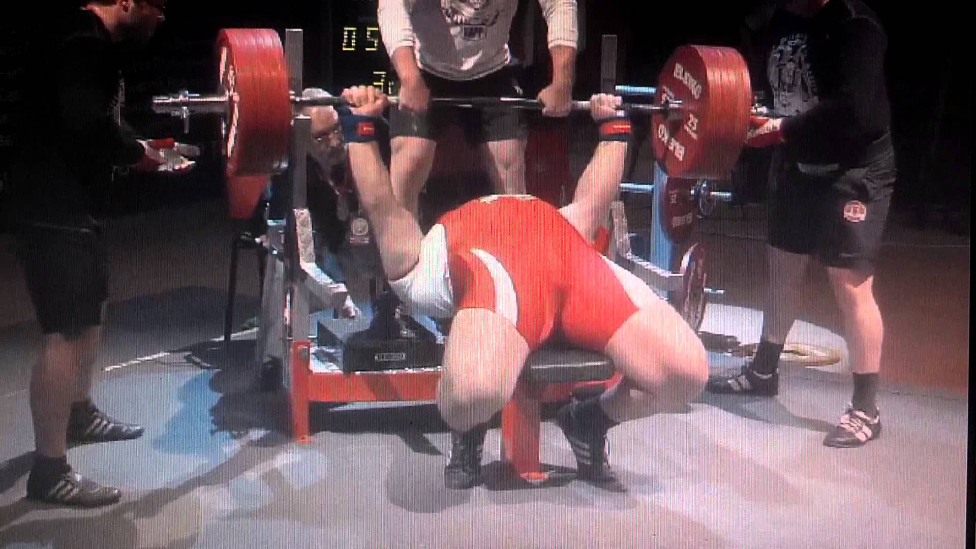 Lu xiaojun best sale bench press