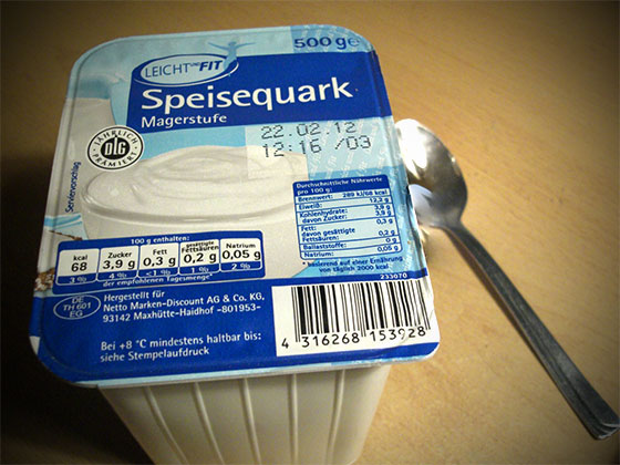 Speisequark Quark Protein Snack