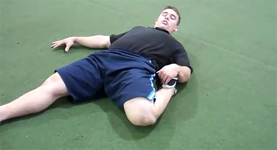 Kevin Cornell Knee Stretch