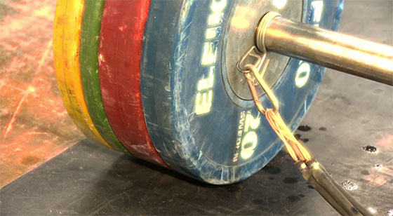 Snatch High Pulls with Rubber Bands