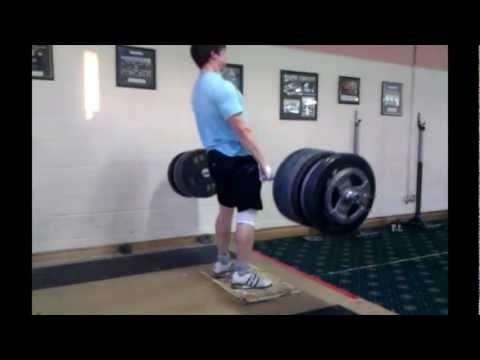 Clarence Kennedy 261kg Deficite Deadlift - All Things Gym