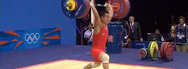 OM Yun Chol Clean Jerk Olympic Record 168kg