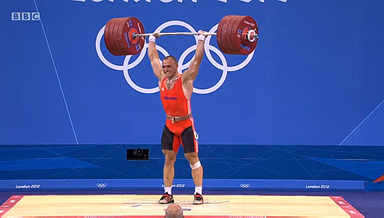 94kg Men 2012 London Olympics Weightlifting - All Things Gym