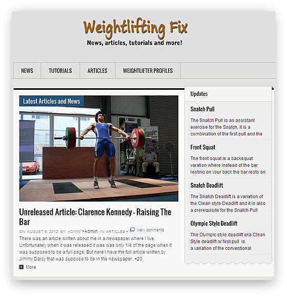 Weightlifting Fix