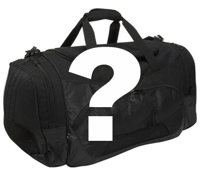Gym Bag Question Mark