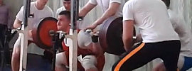 Yury Belkin 350kg Squat