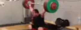 Fernando Reis 195kg Snatch