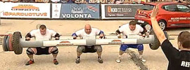 Triple Log Lift World Record