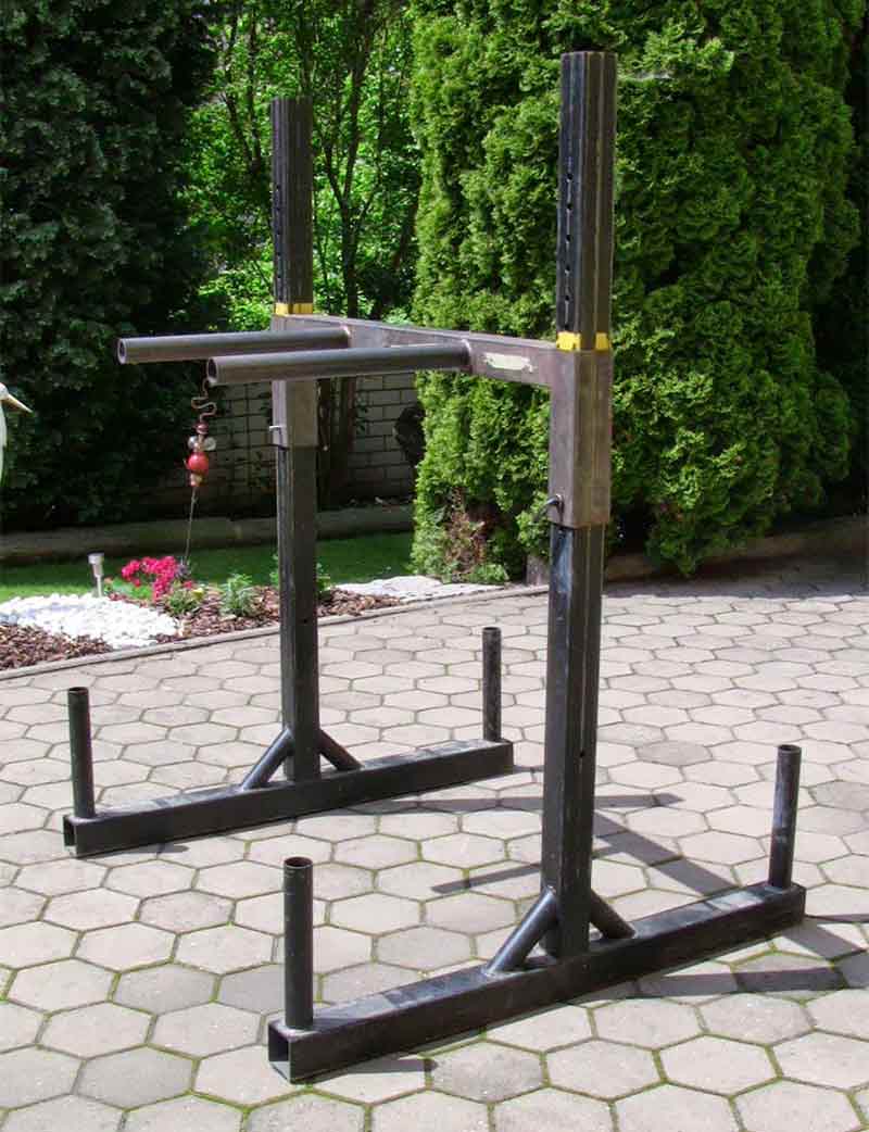 Diy yoke squat discount stand