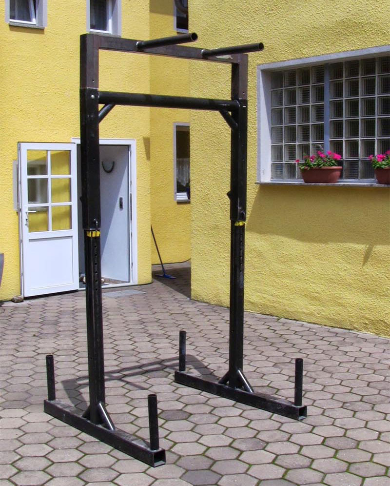 DIY Yoke Squat Stand Full