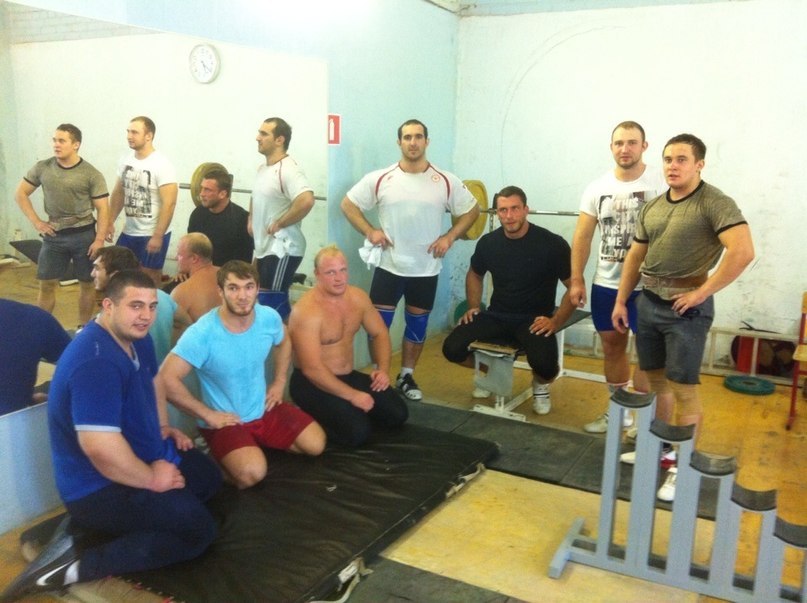 Russian Weightlifting Team 2013 Staircase Block