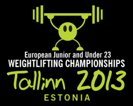 2013 European Junior U23 Weightlifting Championships Logo