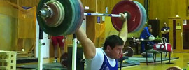 Alexey Lovchev 200kg x2 Snatch off Blocks