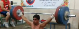 Masoud Chatraei 165kg Snatch at 77kg Iran