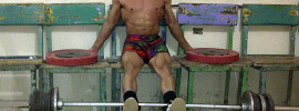 Mohamed Ehab Isometric Leg Extension