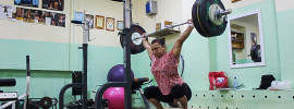 Nadezda Evstyukhina 130kg Heaving Snatch Balance