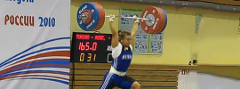 Nadezda Evstyukhina 165kg Clean Jerk