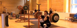 Julia Konovalova 190kg Front Squat