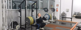 Miika Antti-Roiko 230kg Paused Front Squat