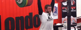 Dmitry Klokov 235kg Rack Jerk