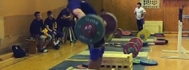 alexey lovchev 210kg snatch off blocks 2014