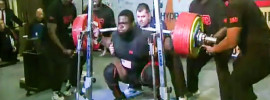 Ray Williams 412.5kg Squat (909 lbs)