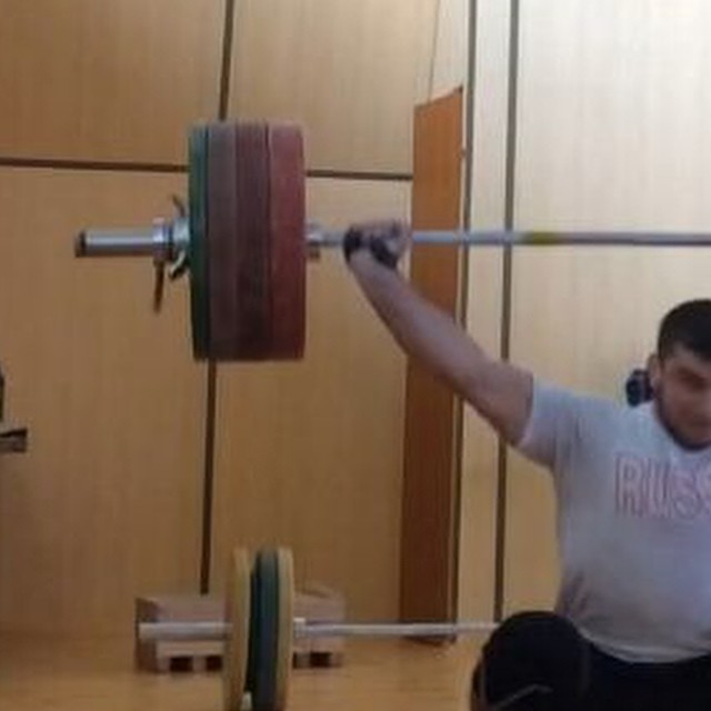 adam maligov 195kg snatch