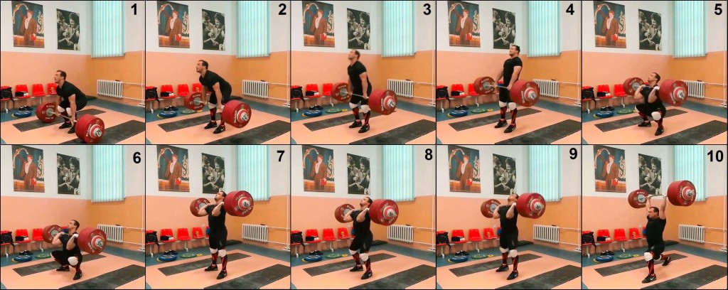 ilya ilyin 241kg sequence frame by frame key positions