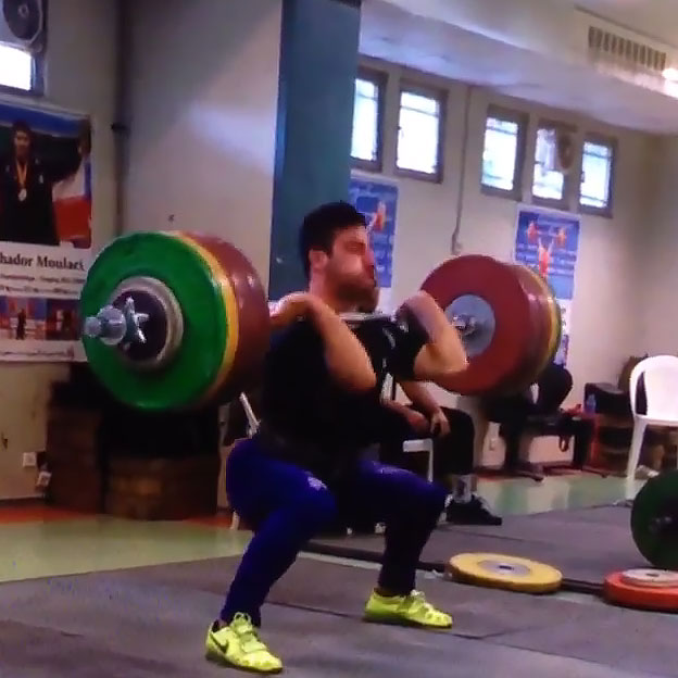 Kianoush Rostami 190kg Power Clean & Jerk - All Things Gym