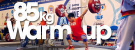 85kg-warm-up area