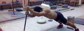 mohamed ehab stick core exercise