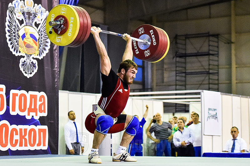 Apti Akuhadov 210kg Clean & Jerk