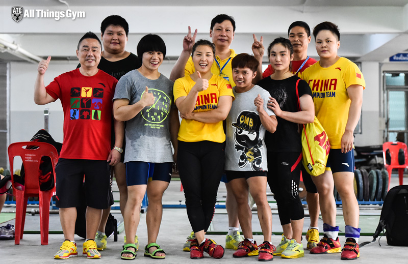 Chinese Weightlifting Team