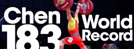 Chen Lijun 183kg Clean and Jerk World Record + 333kg Total World Record