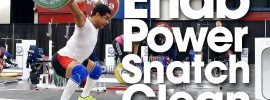 Mohamed Ehab 160kg Power Clean Jerk *Full Session*