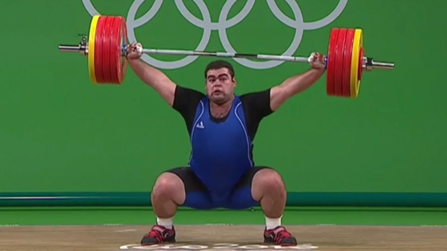 Gor Minasyan 210kg Snatch 2016 Olympic Games - All Things Gym