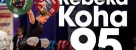 Rebeka Koha 95kg Snatch + 118kg Clean & Jerk 2017 European Championships