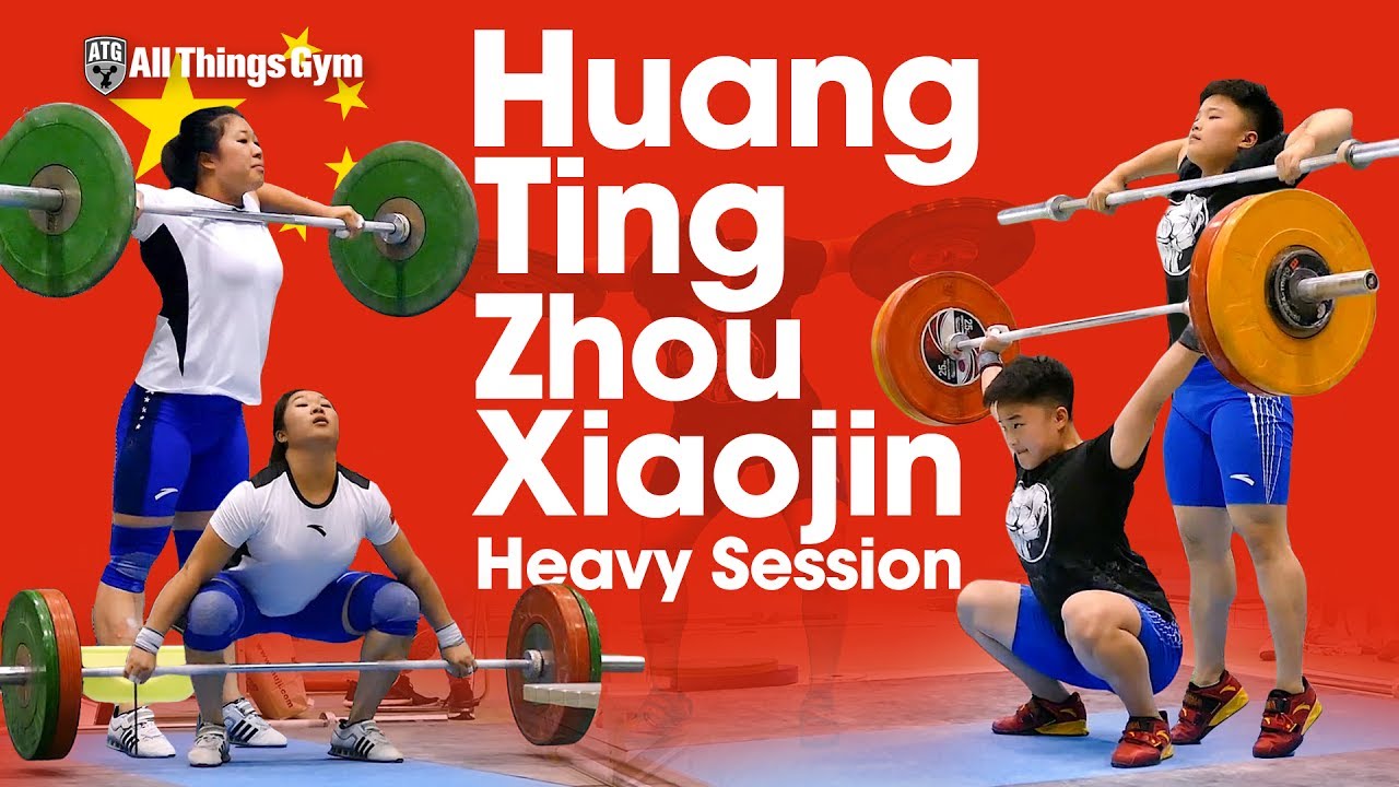 Huang Ting & Zhou Xiaojin Heavy Training Session 2017 Junior Worlds ...