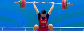 Shi-Zhiyong-198 clean and squat jerk